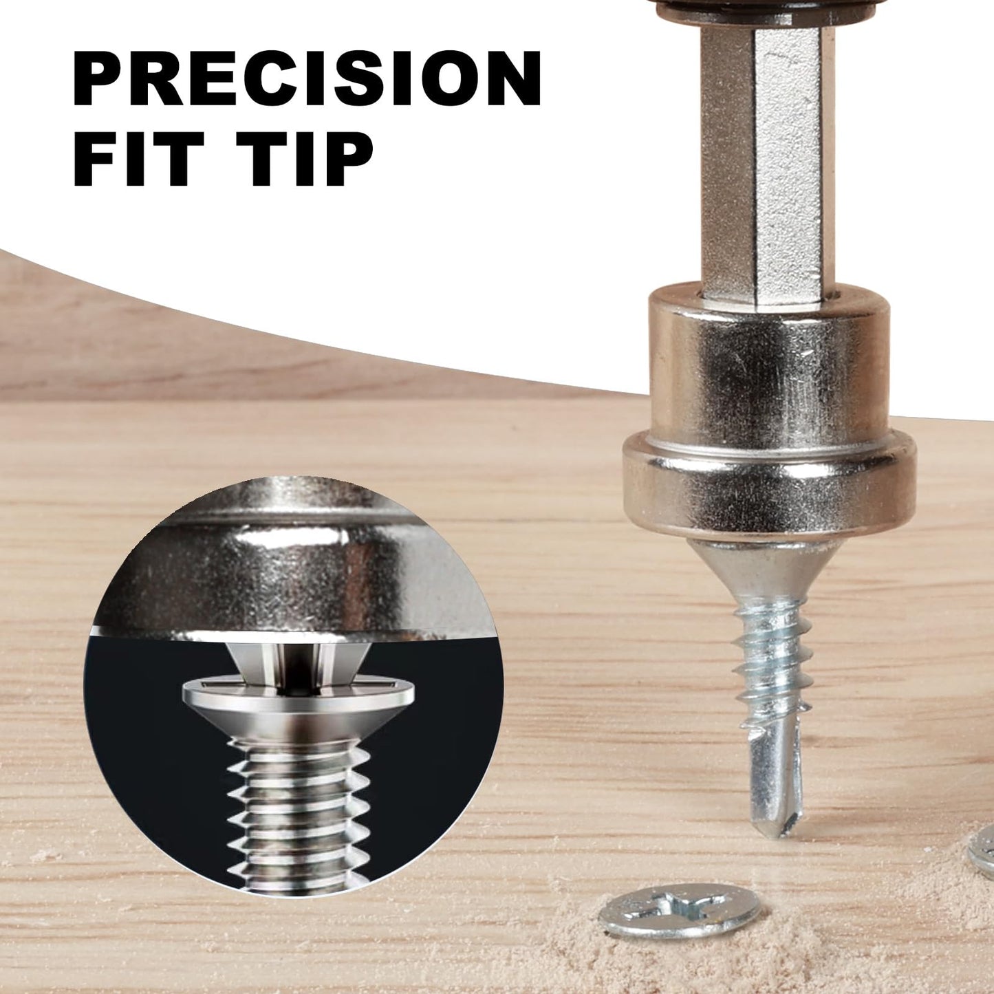 5Pcs Screwdriver Bits Set – Cr-V Steel PH2 Bits