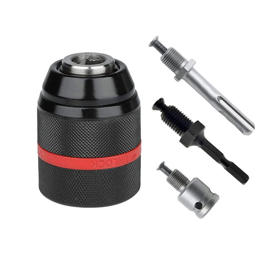 1-13mm Keyless Drill Chuck Adapter Kit