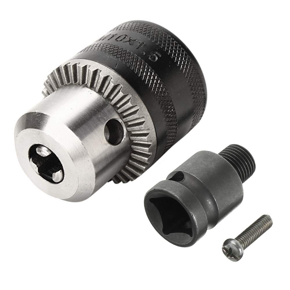 1.5-10mm 1/16" - 3/8" Capacity Key Drill Chuck