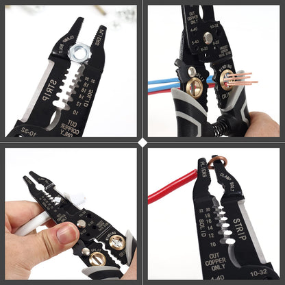 Wire Stripper Tool - 9-in-1 Multi-Function Wire Cutter