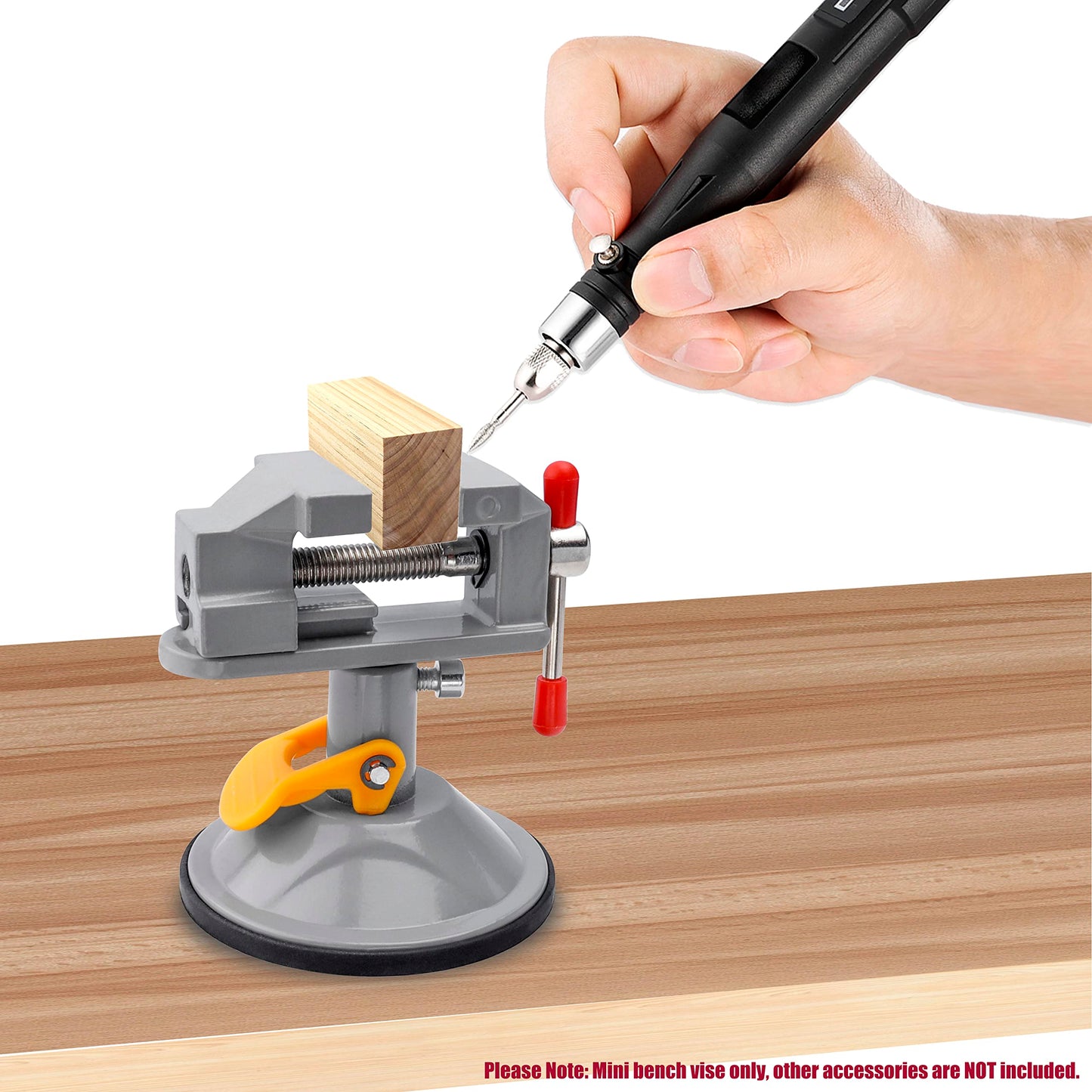 Mini Bench Vise 360 Degree Suction Vise